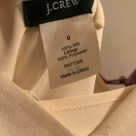 J Crew Ivory Wedding / Prom Dress - Picture 5 of 10